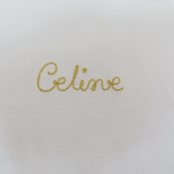 実際に弊社で買取させて頂いたCELINE/セリーヌ エンブロイダリー Tシャツ 2X351501F/Sの画像 3枚目