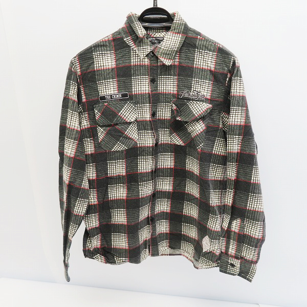 実際に弊社で買取させて頂いたCRIMIE/クライミー チェック フランネルシャツ L