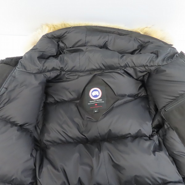 実際に弊社で買取させて頂いた【JPタグ】CANADA GOOSE/カナダグース EDIFICE別注 CRESTON PARKA/クレストン パーカ ダウンジャケット 3481JMB/Sの画像 8枚目