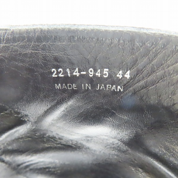 実際に弊社で買取させて頂いたLAD MUSICIAN/ラッドミュージシャン サイドジップ ヒールブーツ/2214-945/44の画像 5枚目