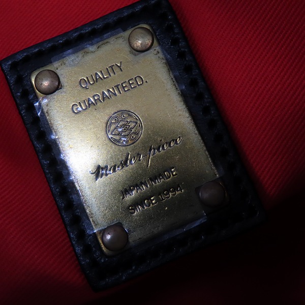 実際に弊社で買取させて頂いたmaster-piece/マスターピース Gloss/グロス レザートートバッグ 01643の画像 4枚目