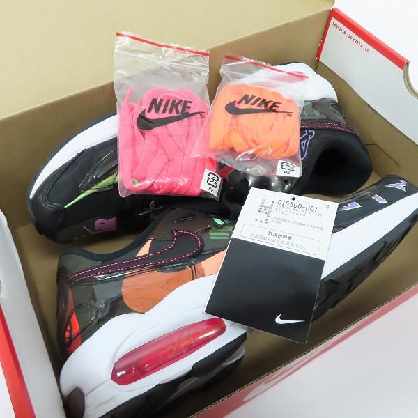 実際に弊社で買取させて頂いたNIKE×atmos/ナイキ×アトモス AIR MAX2 LIGHT QS/エアマックス スクエア ライト CI5590-001/27.5の画像 8枚目