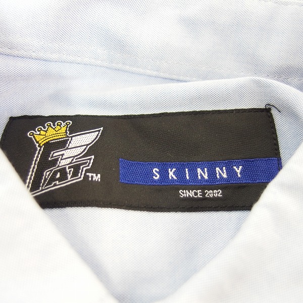 実際に弊社で買取させて頂いたFAT/エフエーティー ストライプ切替長袖シャツ/SKINNYの画像 2枚目