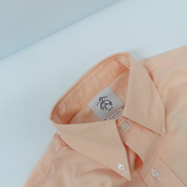 実際に弊社で買取させて頂いたBLACK FLEECE by Brooks Brothers/ブラックフリース ブルックスブラザーズ ボタンダウン 長袖シャツ ピンク系/BB3の画像 4枚目