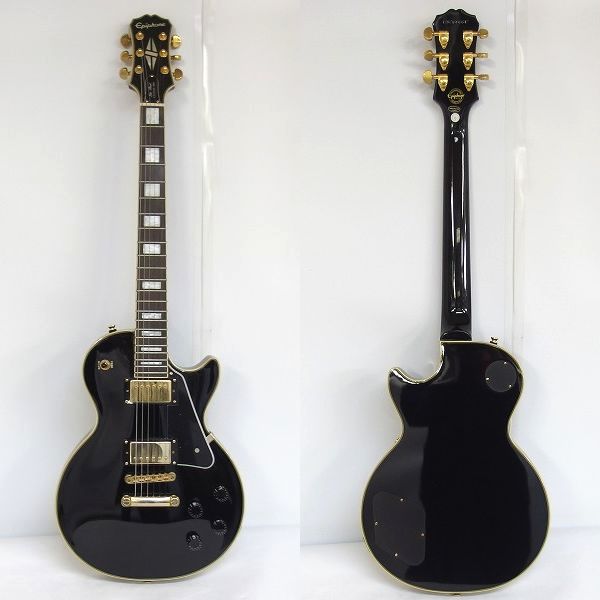 実際に弊社で買取させて頂いた★Epiphone/エピフォン Les Paul Custom Pro/レスポールカスタム プロ コイルタップ＆フェイズ・コントロール搭載の画像 1枚目