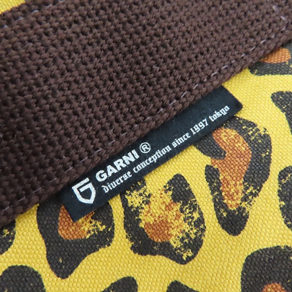 実際に弊社で買取させて頂いたGARNI/ガルニ レオパード 2way ボストンバッグの画像 5枚目