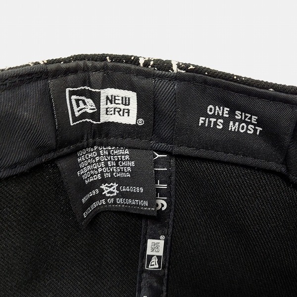 実際に弊社で買取させて頂いたNEW ERA×uniform experiment/ニューエラ×ユニフォームエクスペリメント SNAP BACK DRIPPING CAPドリッピング キャップの画像 5枚目