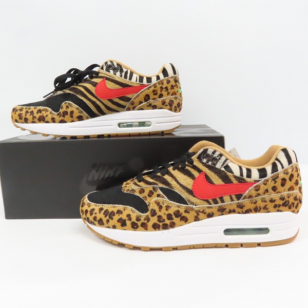 実際に弊社で買取させて頂いた【未使用】NIKE/ナイキ×ATMOS/アトモス AIR MAX 1/エアマックス1 DLX ANIMAL PACK 2.0 AQ0928-700/26の画像 3枚目