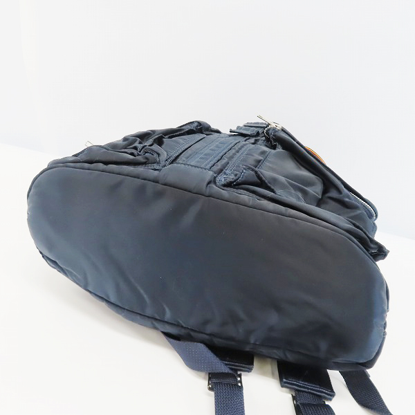 実際に弊社で買取させて頂いたHEAD PORTER/ヘッドポーター TANKER/タンカー バックパック/リュックサック ネイビーの画像 2枚目