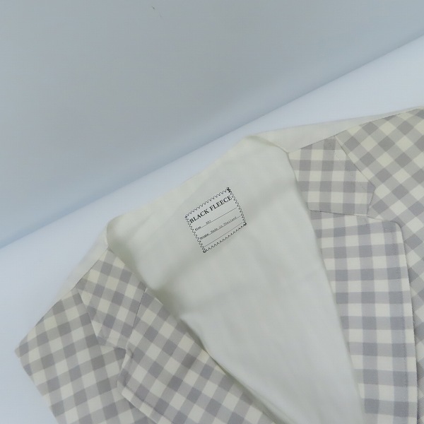実際に弊社で買取させて頂いたBLACK FLEECE by Brooks Brothers/ブラックフリース ブルックスブラザーズ ギンガムチェック ベスト/BB3の画像 5枚目