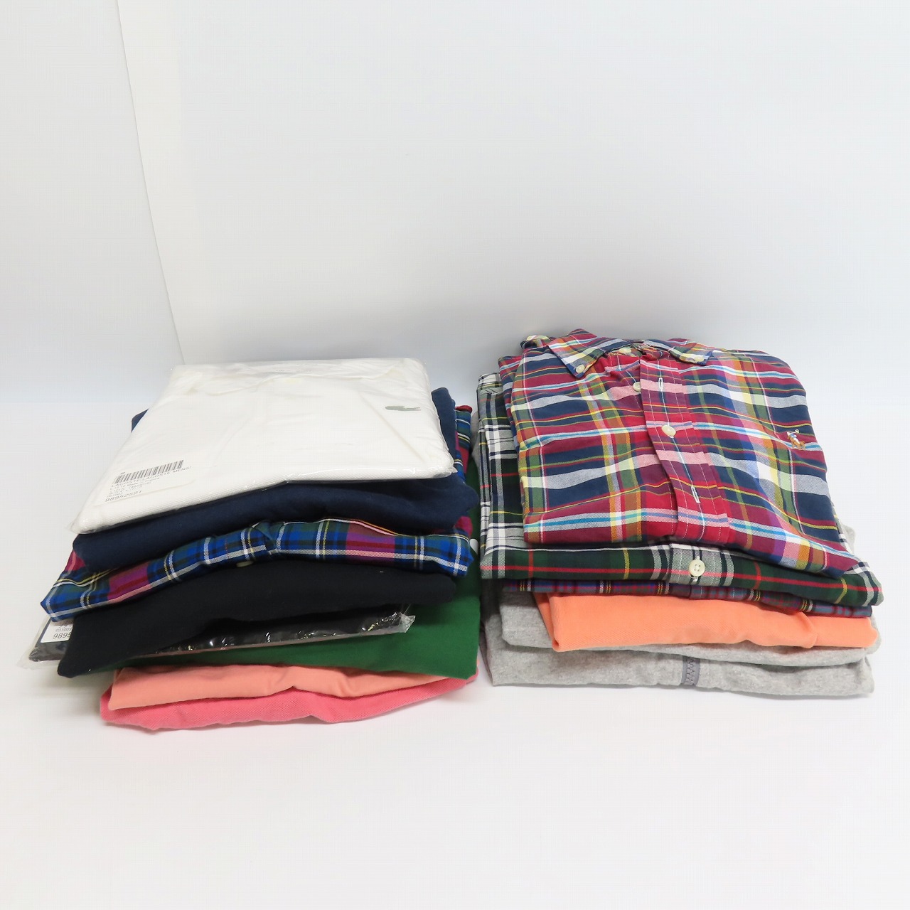 実際に弊社で買取させて頂いた【未使用含む/おまとめ/10点↑】LACOSTE/ラコステ Ralph Lauren/ラルフローレン 他 ポロシャツ/チェックシャツ 等の画像 1枚目