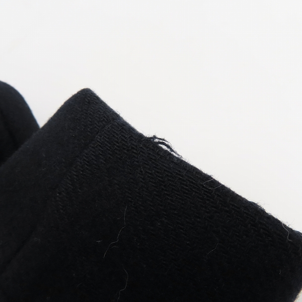 実際に弊社で買取させて頂いた【難有り】EDIFICE/エディフィス カシミア混 コート 09-011-300-3114-3-0/40の画像 7枚目