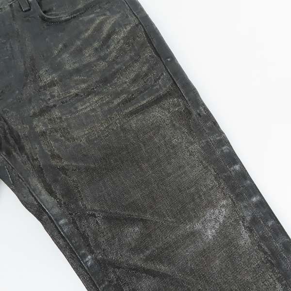 実際に弊社で買取させて頂いた【未使用/JPタグ付】Dior HOMME/ディオールオム コーティングスキニーパンツ 8H3110530226/30の画像 6枚目