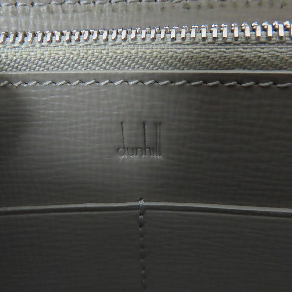 実際に弊社で買取させて頂いたdunhill/ダンヒル レザージップウォレット 長財布の画像 4枚目