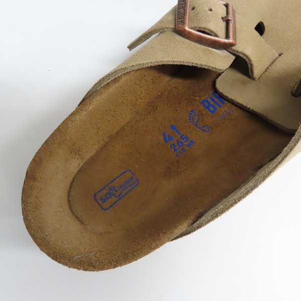 実際に弊社で買取させて頂いたBIRKENSTOCK/ビルケンシュトック Boston/ボストン サンダル/26.5の画像 4枚目