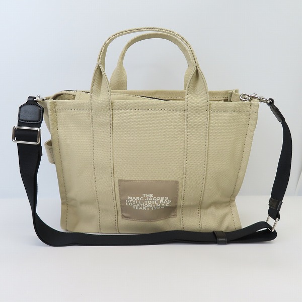 実際に弊社で買取させて頂いたMARC JACOBS/マークジェイコブス THE MINI TOTE BAG/2way キャンバストートバッグ/ショルダーバッグ M0016161 260の画像 1枚目