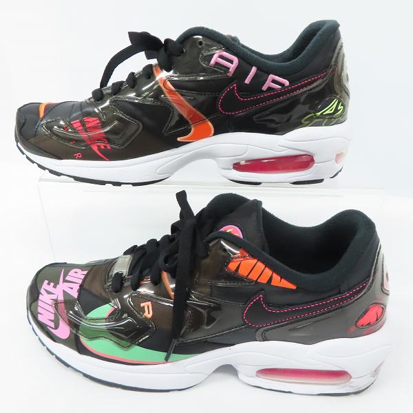 実際に弊社で買取させて頂いたNIKE×atmos/ナイキ×アトモス AIR MAX2 LIGHT QS/エアマックス スクエア ライト CI5590-001/27.5の画像 3枚目