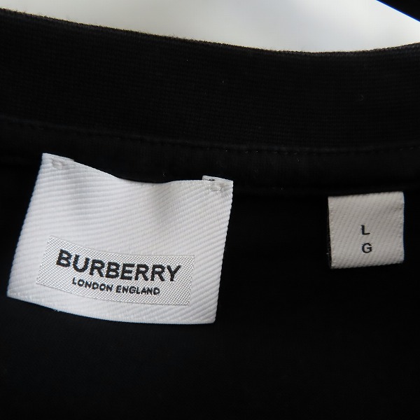 実際に弊社で買取させて頂いた【JPタグ】BURBERRY/バーバリー 20SS ロゴプリント オーバーサイズTシャツ 8026016/Lの画像 2枚目