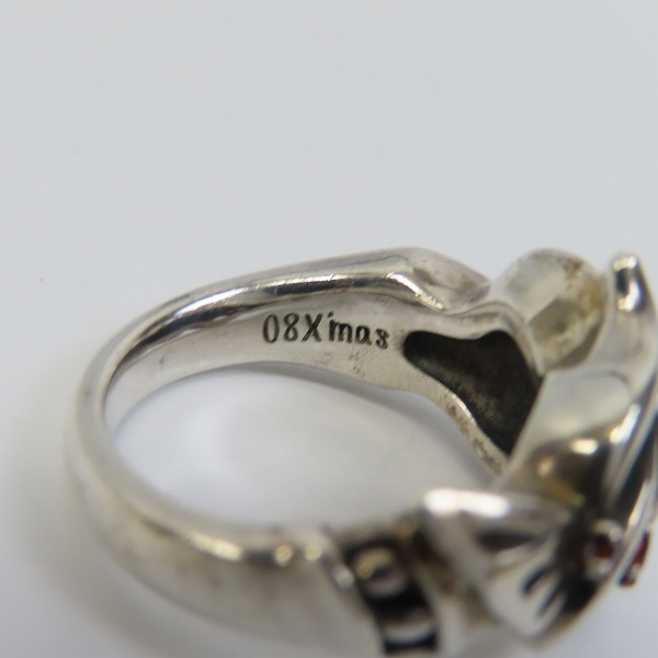 実際に弊社で買取させて頂いたBloody Mary/ブラッディマリー KAI 2008Xmas限定 鬼火リング/19号の画像 7枚目