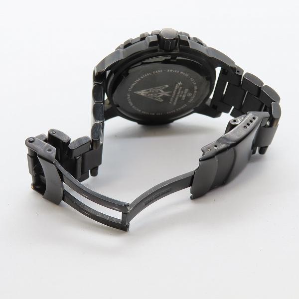 実際に弊社で買取させて頂いたLUMINOX/ルミノックス F-117 NIGHTHAWK/ナイトホーク 腕時計/ウォッチ 黒 6400-200【動作未確認】の画像 3枚目