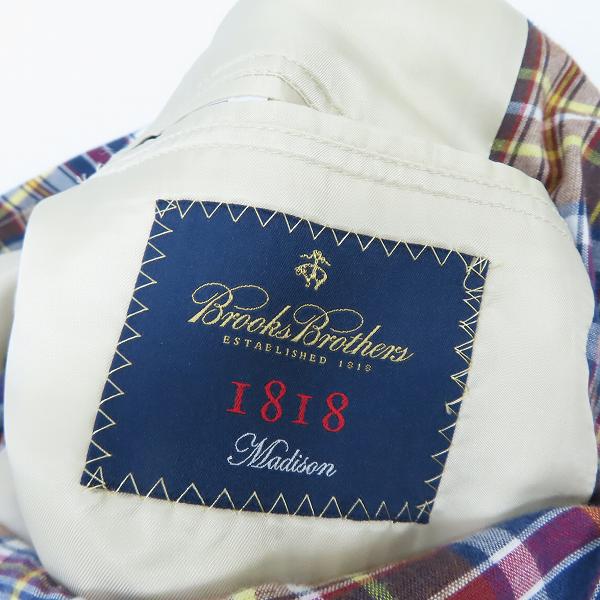 実際に弊社で買取させて頂いたBROOKS BROTHERS/ブルックスブラザーズ 3B テーラードジャケット 42Sの画像 2枚目