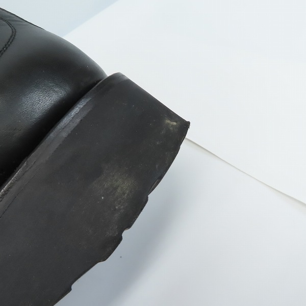 実際に弊社で買取させて頂いたLAD MUSICIAN/ラッドミュージシャン プラットフォーム コンバットブーツ/レースアップブーツ 2209-904/44の画像 6枚目