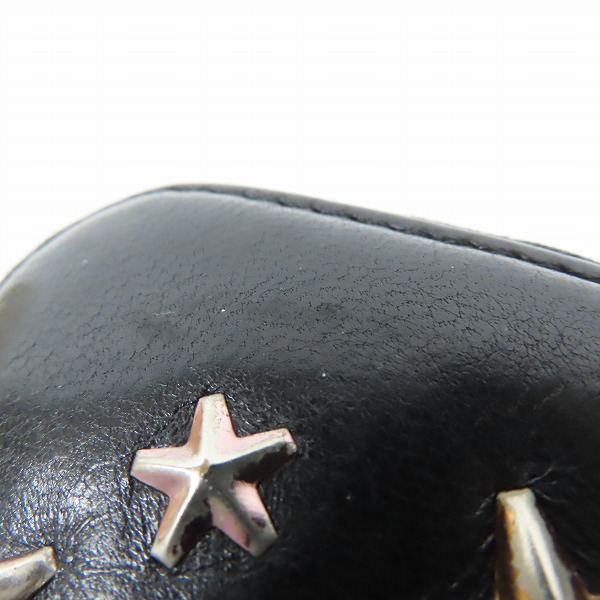 実際に弊社で買取させて頂いたJIMMY CHOO/ジミーチュウ ラウンドファスナー 長財布/ウォレットの画像 6枚目