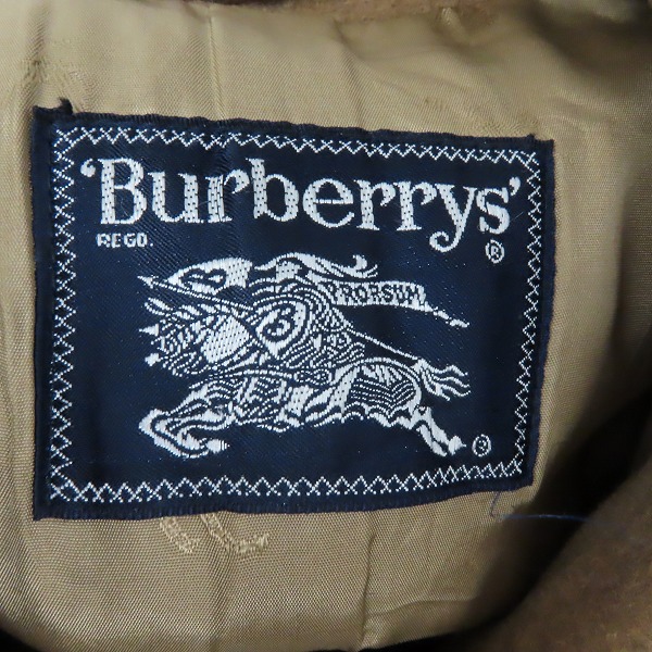 実際に弊社で買取させて頂いたBURBERRYS/バーバリーズ メルトン ウール チェスターコート/54の画像 2枚目