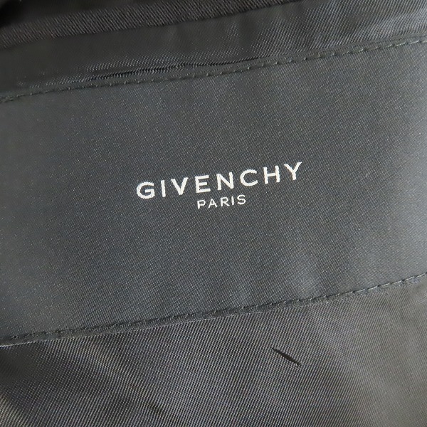 実際に弊社で買取させて頂いたGIVENCHY/ジバンシィ 2B テーラードジャケット 48の画像 2枚目