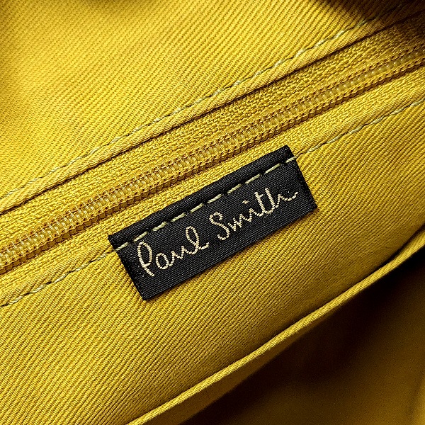 実際に弊社で買取させて頂いたPaul Smith/ポールスミス TRIUMPH 転写 ショルダーバッグの画像 5枚目