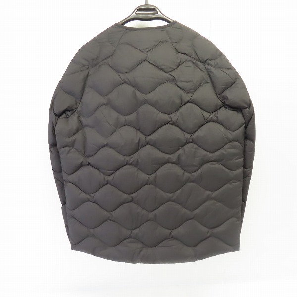 実際に弊社で買取させて頂いた【未使用】UNIQLO×White Mountaineering/ユニクロ ウルトラライトダウン オーバーサイズジャケット ブラック Lの画像 1枚目