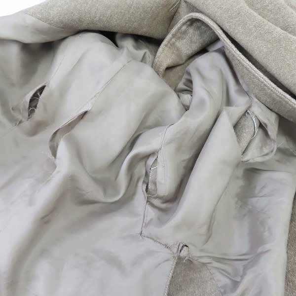 実際に弊社で買取させて頂いたMARC JACOBS LOOK/マークジェイコブスルック ロング丈 ダブルコート/4の画像 5枚目