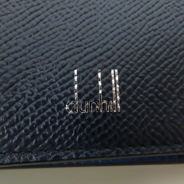 実際に弊社で買取させて頂いたdunhill/ダンヒル レザーウォレット 2つ折り財布の画像 4枚目