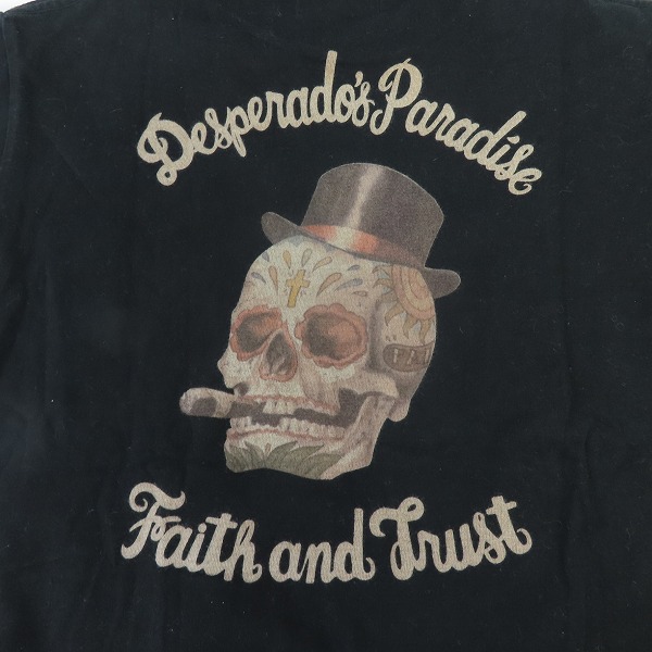 実際に弊社で買取させて頂いたTHE CRIMIE/クライミー スカルプリント 半袖Ｔシャツ Sの画像 4枚目