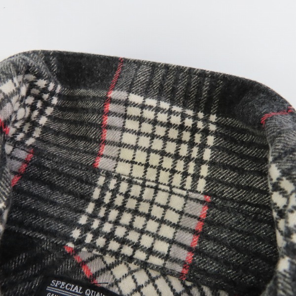 実際に弊社で買取させて頂いたCRIMIE/クライミー チェック フランネルシャツ Lの画像 5枚目