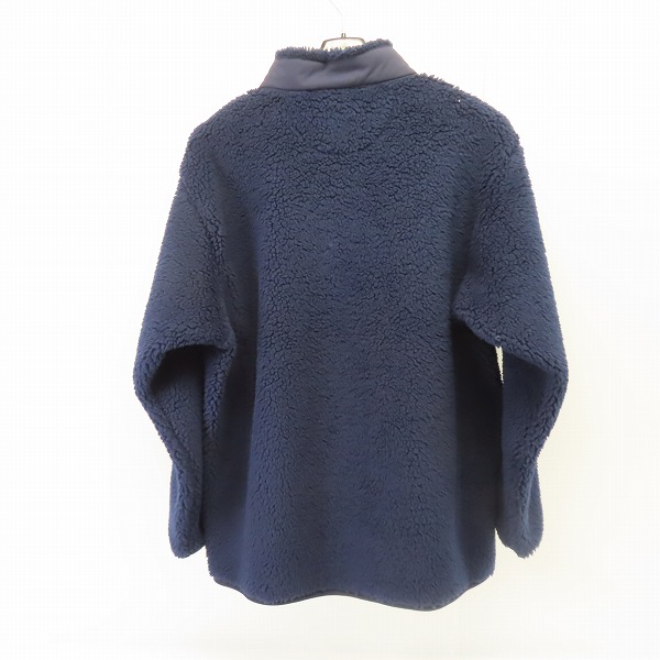 実際に弊社で買取させて頂いた【未使用】UNIQLO×White Mountaineering/ユニクロ フリースオーバーサイズプルオーバー (長袖) ネイビー Lの画像 1枚目