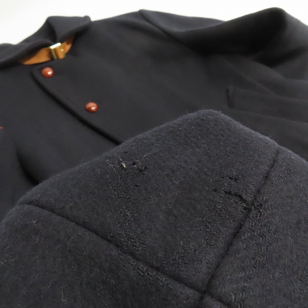 実際に弊社で買取させて頂いた【難有り】EDIFICE/エディフィス カシミア混 コート 09-011-300-3114-3-0/40の画像 6枚目