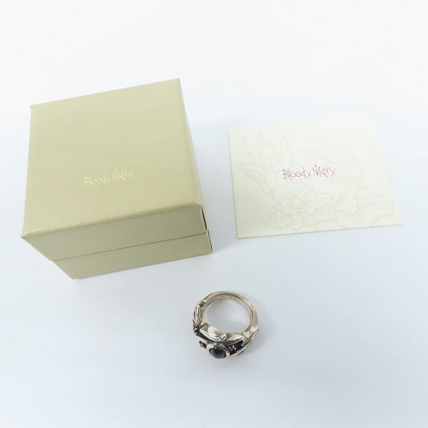 実際に弊社で買取させて頂いた【ギャラ付】Bloody Mary/ブラッディマリー KAI カイ 2008Xmas限定 鬼火リング/15号の画像 8枚目