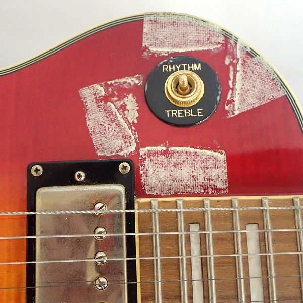 実際に弊社で買取させて頂いた★【使用感有り】Epiphone/エピフォン Les Paul Custom/レスポール カスタム ダンカン製PU搭載 ソフトケース付の画像 4枚目