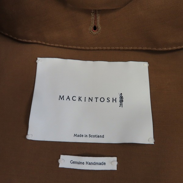 実際に弊社で買取させて頂いたMACKINTOSH/マッキントッシュ ステンカラーコート IDJ/3Q Size：38の画像 2枚目