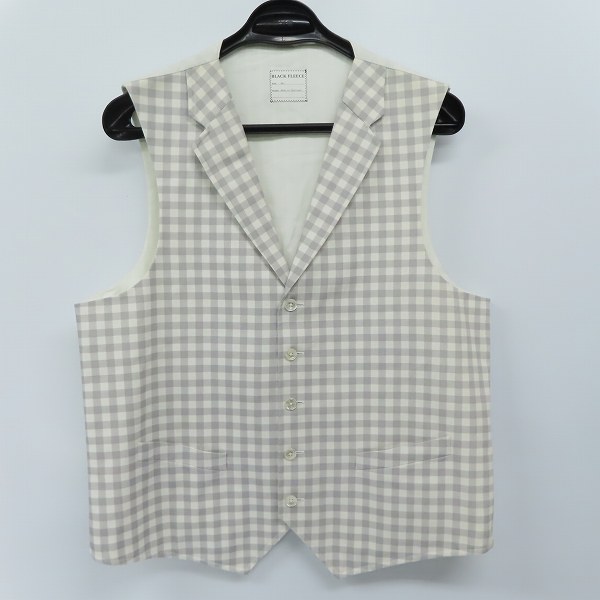 実際に弊社で買取させて頂いたBLACK FLEECE by Brooks Brothers/ブラックフリース ブルックスブラザーズ ギンガムチェック ベスト/BB3
