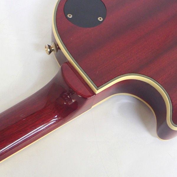 実際に弊社で買取させて頂いた★【使用感有り】Epiphone/エピフォン Les Paul Custom/レスポール カスタム ダンカン製PU搭載 ソフトケース付の画像 8枚目