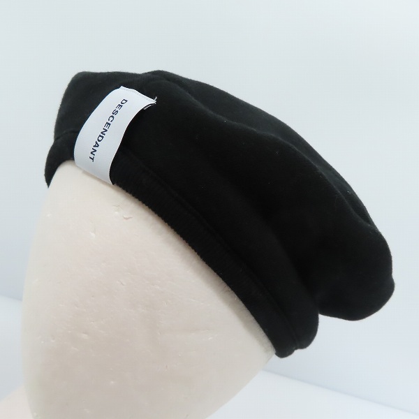 実際に弊社で買取させて頂いたDESCENDANT/ディセンダント 21AW MITCHELL BERET  ベレー帽 212ATDS-HT01