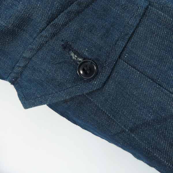 実際に弊社で買取させて頂いたMister Freedom×SUGER CANE/ミスターフリーダム×シュガーケーン SPORTSMAN コンチネンタル デニム ベスト/38の画像 6枚目