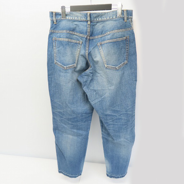 実際に弊社で買取させて頂いたkolor/カラー 裾カットオフ ストレッチ テーパード デニムパンツ/19WCM-P27123S/2の画像 1枚目