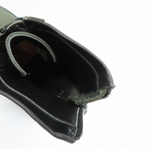 実際に弊社で買取させて頂いたLAD MUSICIAN/ラッドミュージシャン プラットフォーム コンバットブーツ/レースアップブーツ 2209-904/44の画像 4枚目