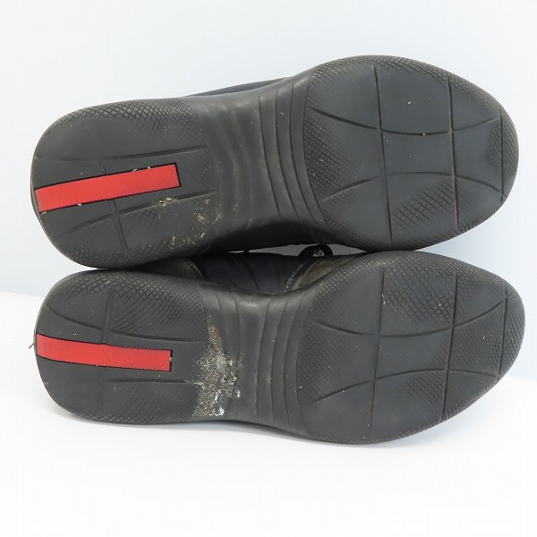実際に弊社で買取させて頂いた【観賞用】PRADA/プラダ ローカットスニーカー レザー×ナイロン 4E2152/6の画像 2枚目