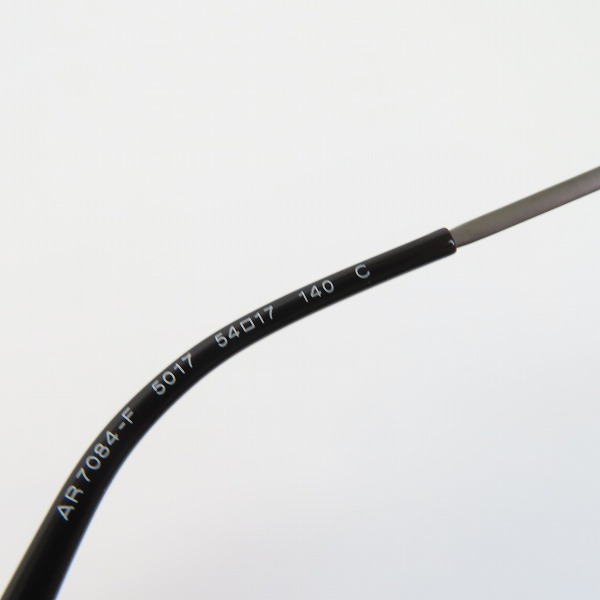 実際に弊社で買取させて頂いたGIORGIO ARMANI/ジョルジオアルマーニ メガネフレーム アイウェア ブラック AR7084-Fの画像 5枚目