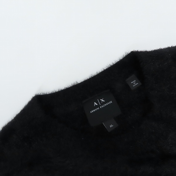 実際に弊社で買取させて頂いたARMANI EXCHANGE/アルマーニ エクスチェンジ ロゴ ニットプルオーバー/スウェットパーカ/L/XL/2点セットの画像 6枚目
