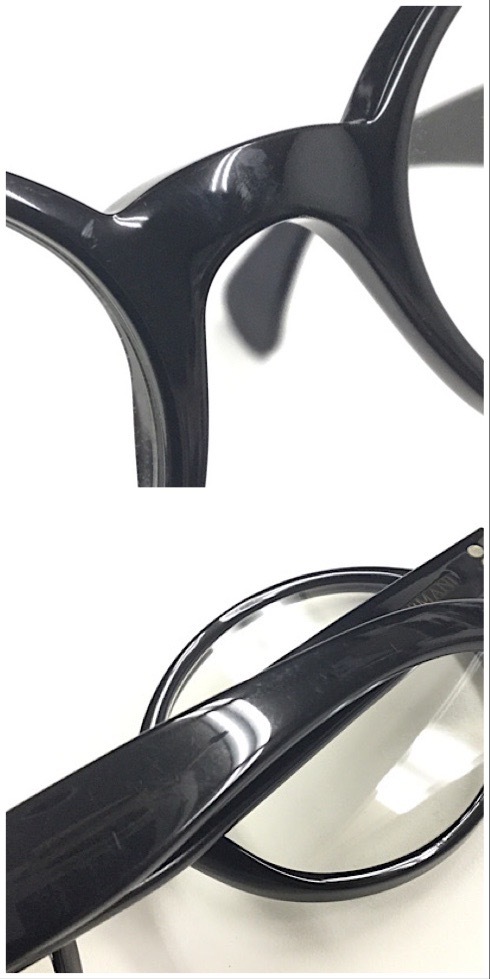 実際に弊社で買取させて頂いたGIORGIO ARMANI/ジョルジオ アルマーニ  ラウンド型 眼鏡/メガネ/アイウェア GA964 807の画像 9枚目